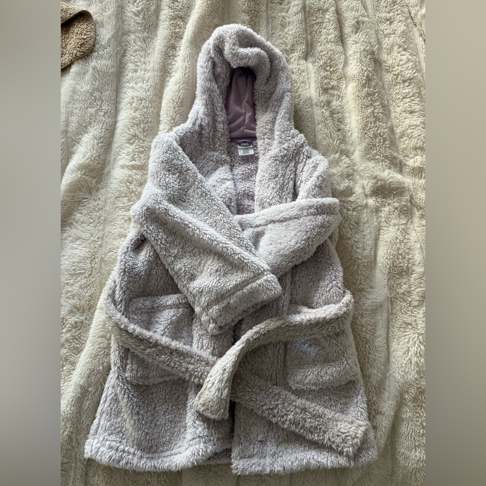 LIKE NEW! Toddler Girl Plush Robe by Art Class XS (4/5) - Picture 4 of 4